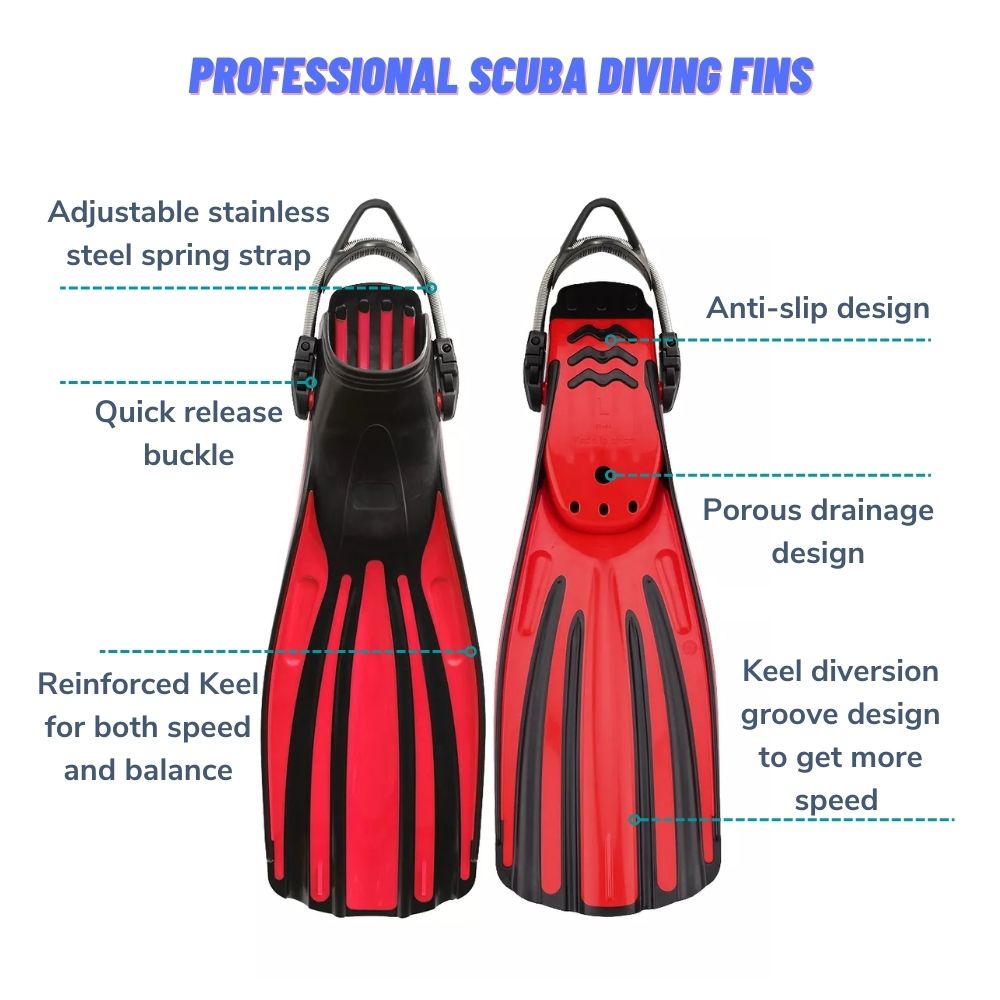 scuba diving fins